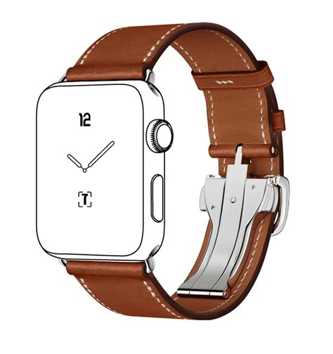 leather hermes knockoff iwatch band|genuine leather apple watch band women.